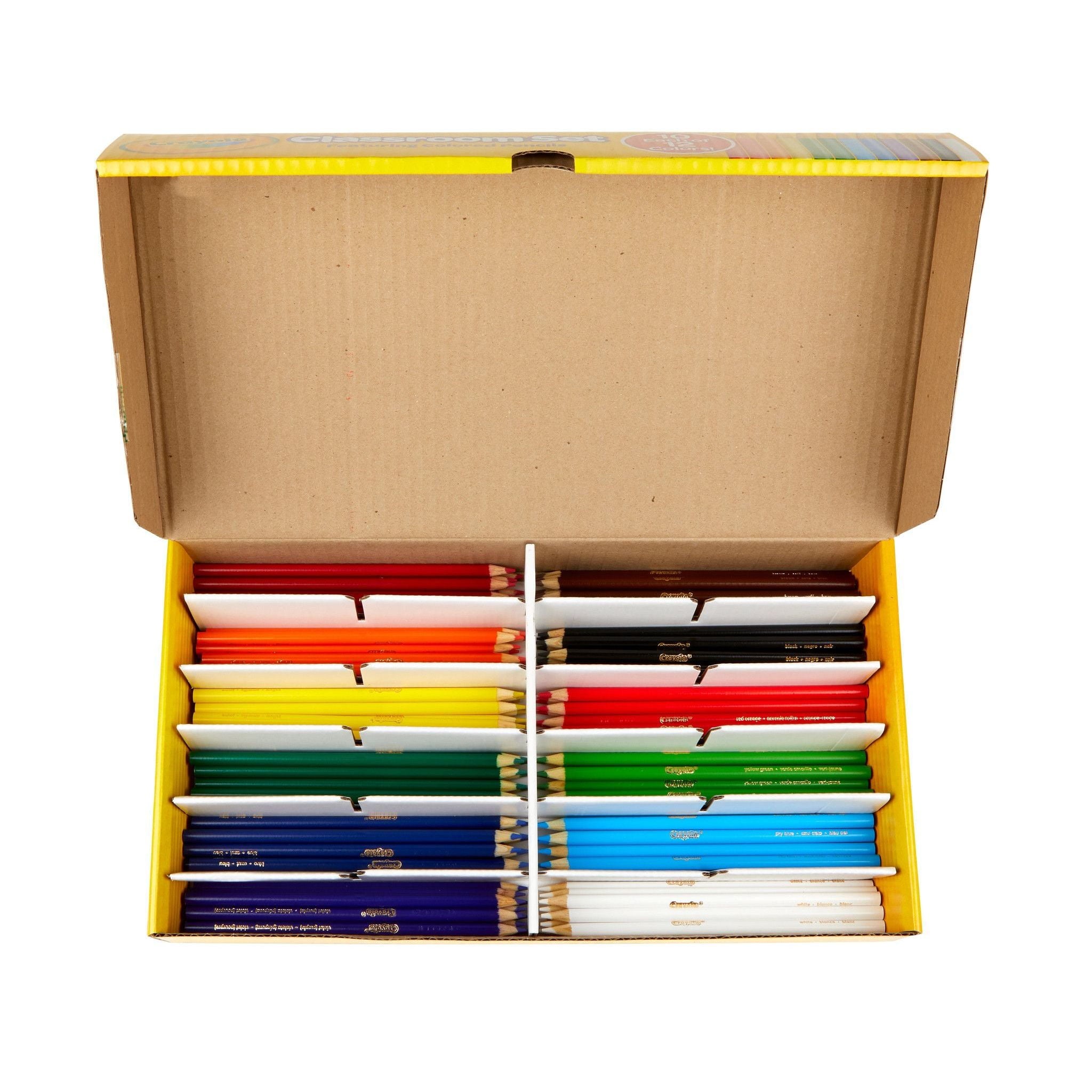 Crayola Classroom Set Colored Pencils, 120 Ct, Teacher Appreciation Week Gifts, Teacher Supplies, Beginner Child
