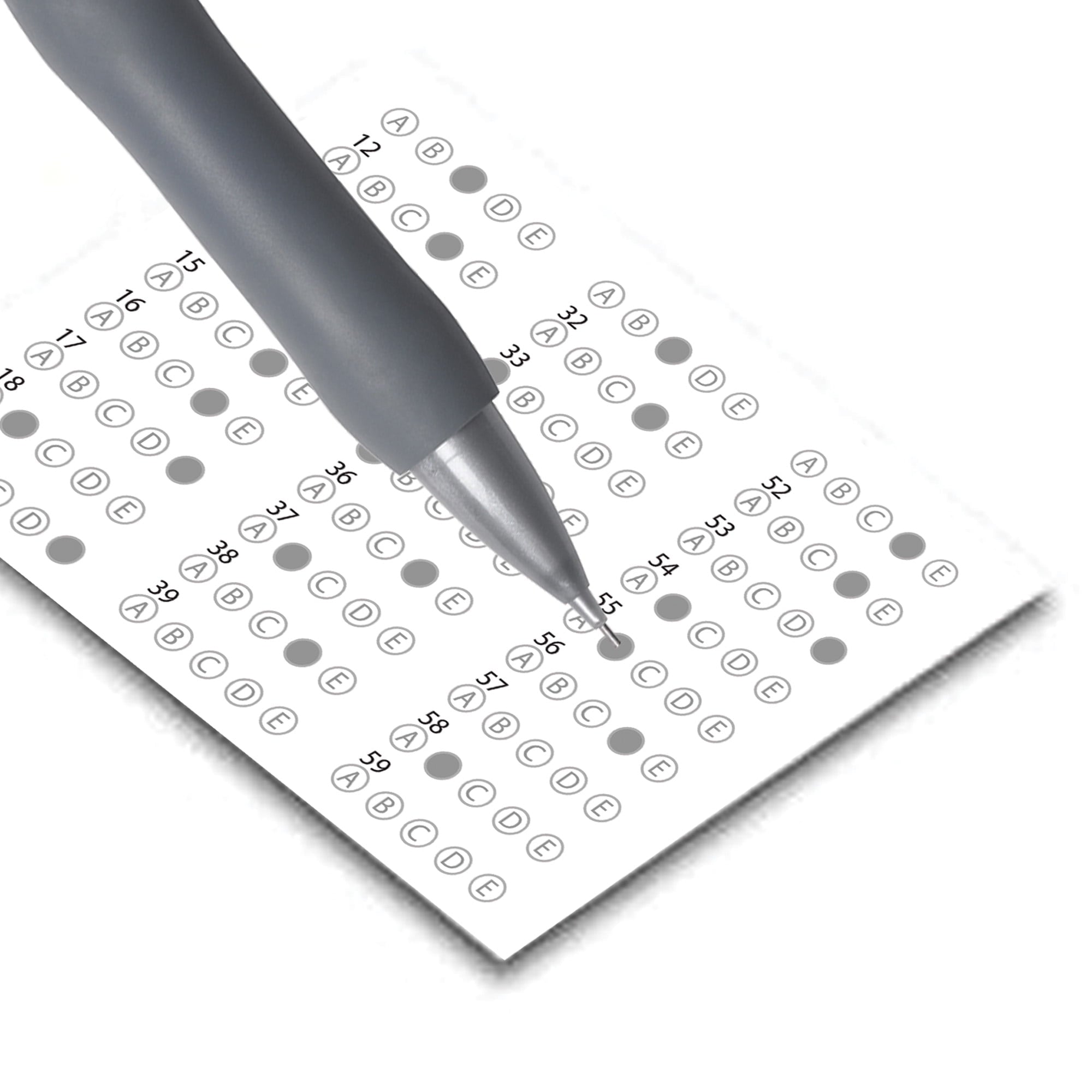 BIC Xtra-Comfort No. 2 Mechanical Pencils, Medium Point (0.7mm), 6 Count Pack of Pencils