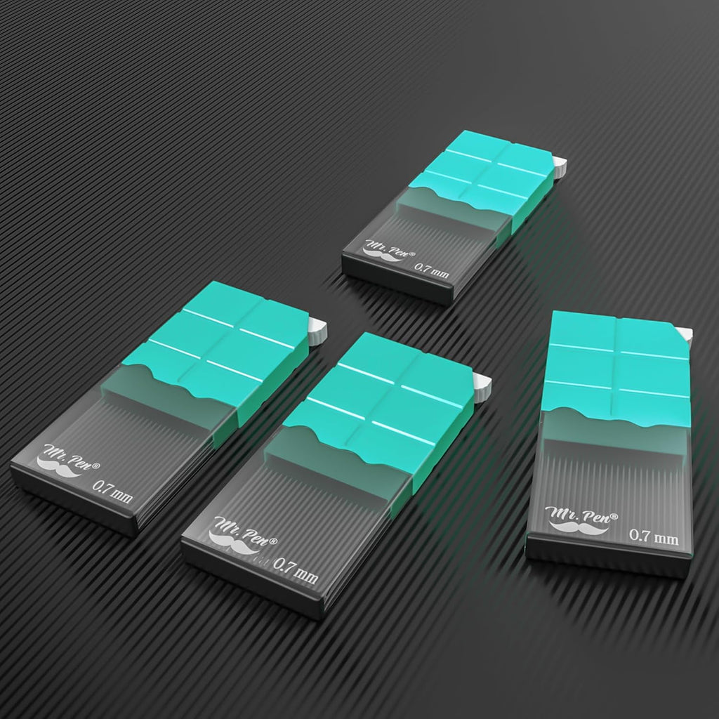 Mr. Pen- 0.7 Millimeter Lead Refills for Mechanical Pencils, 2B, 4 Pack, 480 PCS, 0.7 Lead Refills