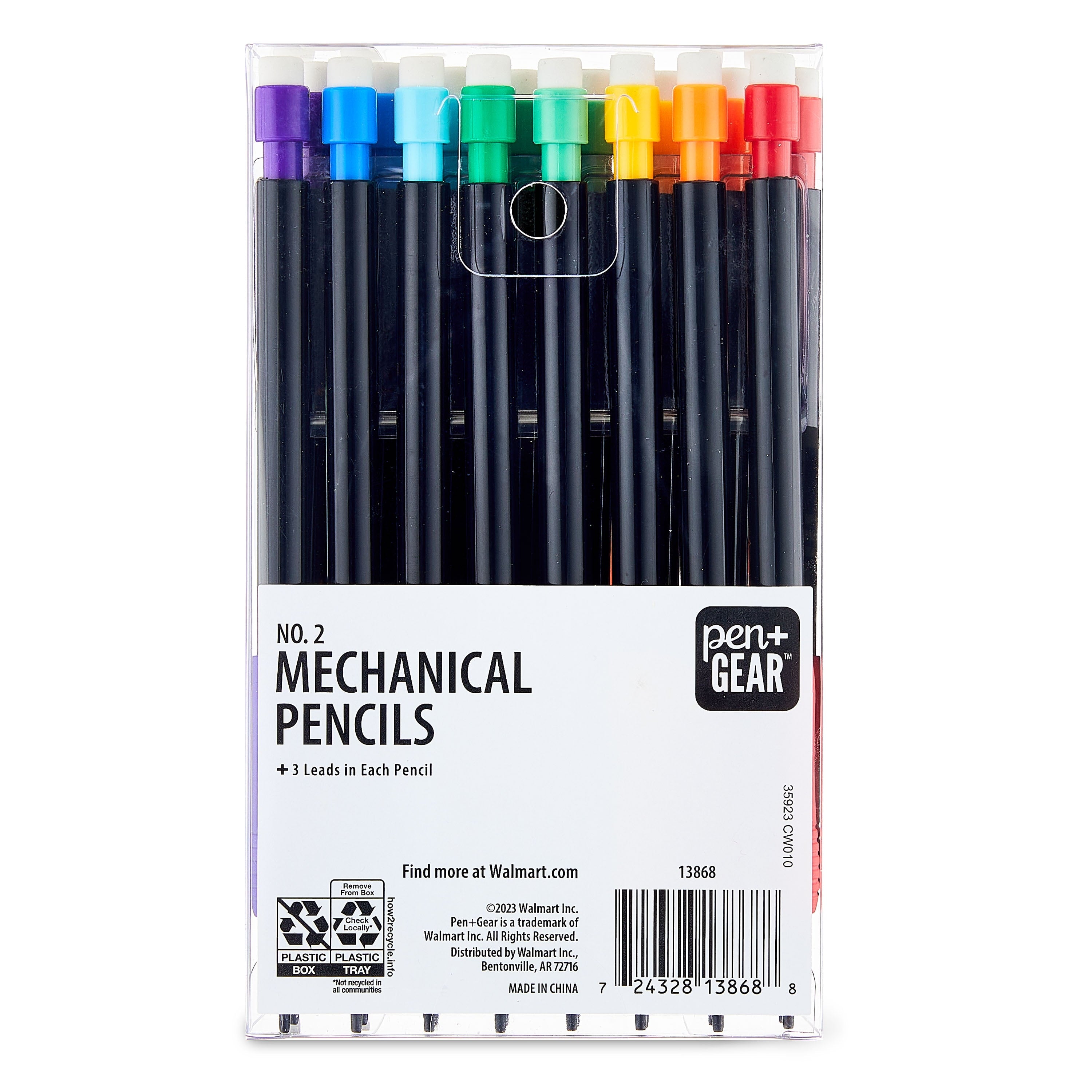 Pen+Gear #2 HB Mechanical Pencils, 0.7mm, 24 Count