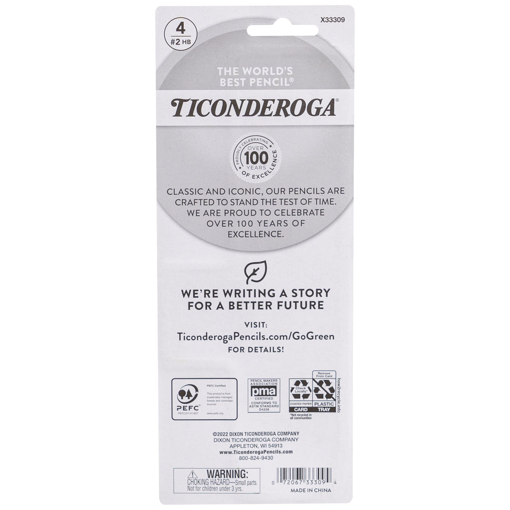 Ticonderoga My First Pencil Set, 5-Pieces, 0.35 Lead size