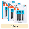 (3 pack) Pen+Gear No. 2 Mechanical Pencil Dark Lead Refills, Pencil Lead Grade, 0.7mm, 90 Count