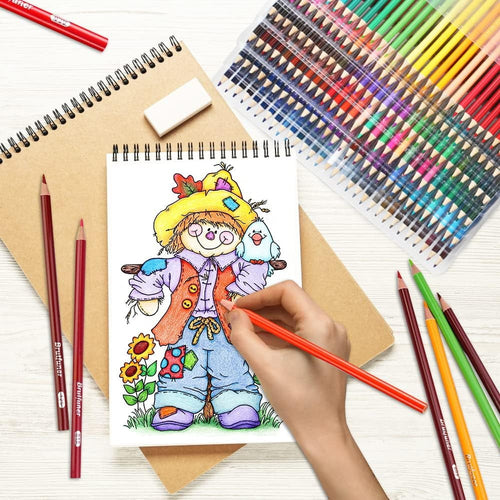 120 Colored Pencils Oil Pencils Soft Core Color Pencil Set Drawing Pencil Ideal for Adult Coloring Books Kids Artists Beginners
