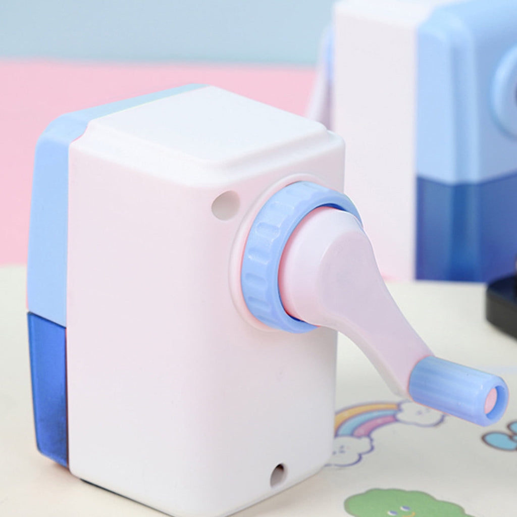 yulier Manual Pencil Sharpener for Pencils and Colored Pencils, Pencil Sharpener for Home and Office