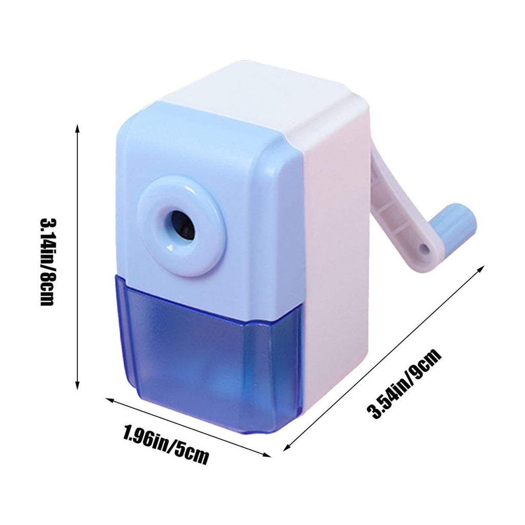 yulier Manual Pencil Sharpener for Pencils and Colored Pencils, Pencil Sharpener for Home and Office