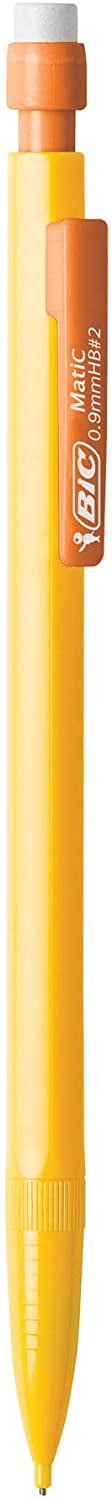 BIC Xtra-Strong Mechanical Pencil, Colorful Barrel & Smooth Writing, Thick Point (0.9mm), 24-Count