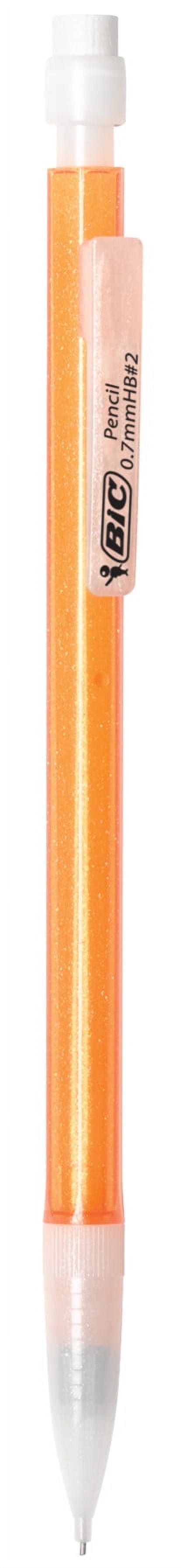 (2 pack) BIC Xtra Sparkle Mechanical Pencil, 0.7 mm, 24 Count