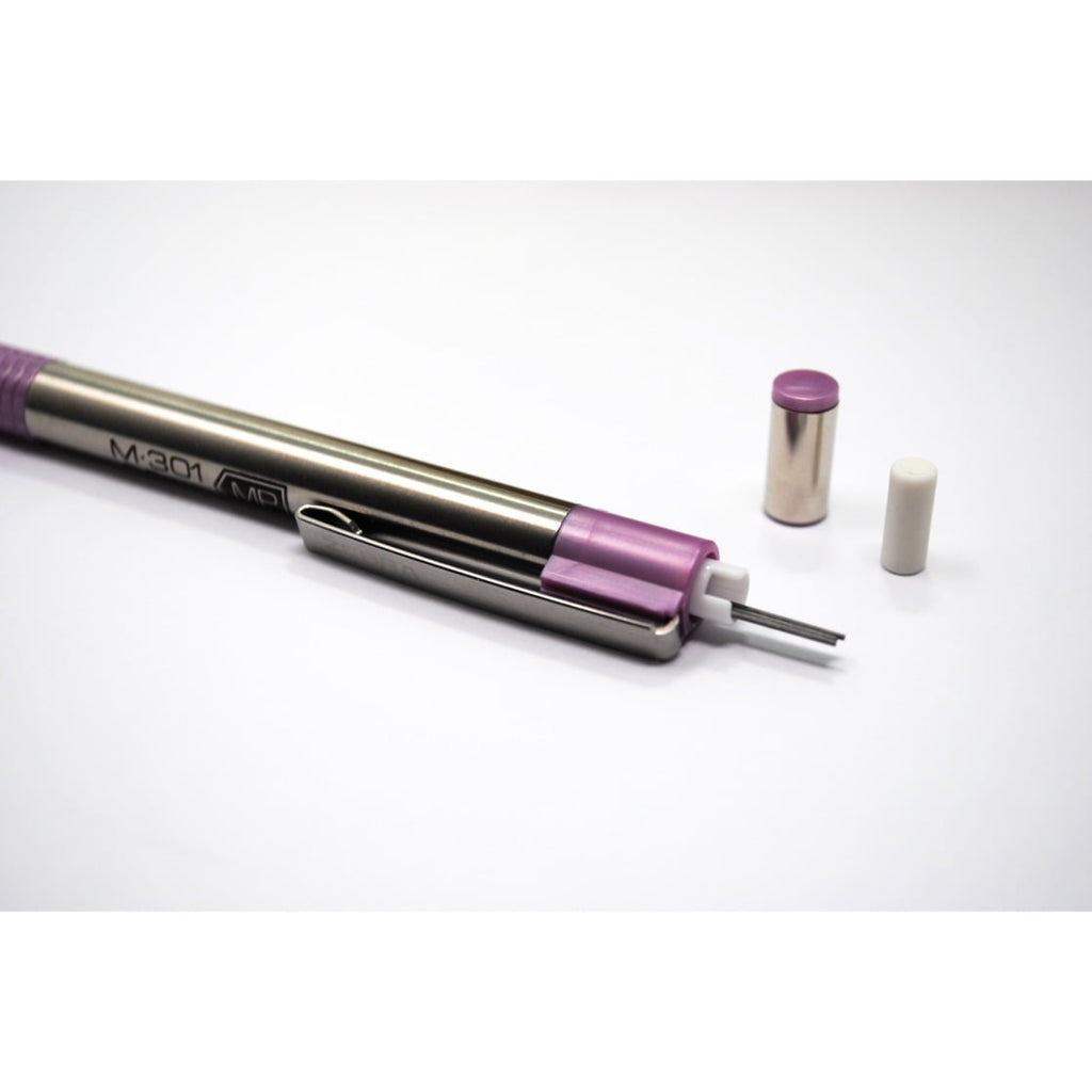 Zebra Z-Grip Plus Mechanical Pencil White Eraser Refills 4-Count, 0.7mm Size