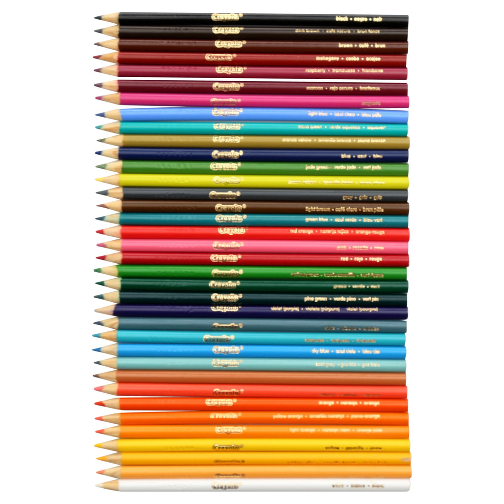 Crayola Colored Pencil Set, 36 Ct, Arts & Crafts, School Supplies, GIfts for Kids and Artists