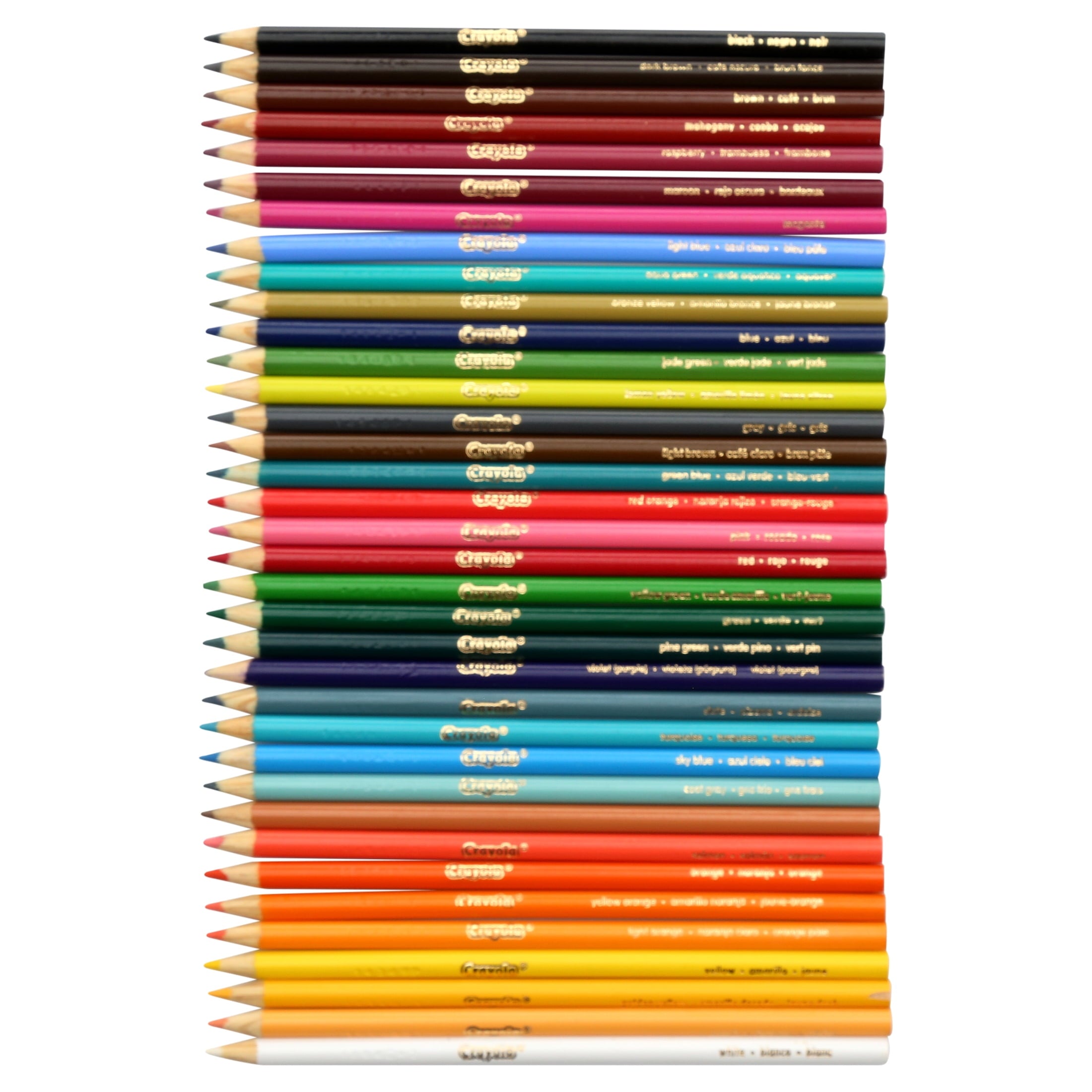 Crayola Colored Pencil Set, 36 Ct, Arts & Crafts, School Supplies, GIfts for Kids and Artists