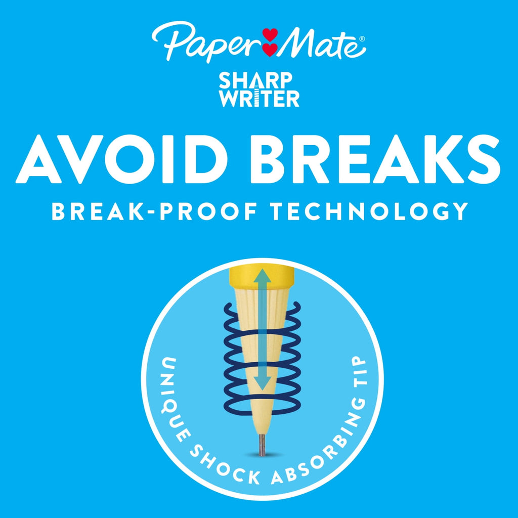 Paper Mate SharpWriter Mechanical Pencils 0.7 mm, 6 CT