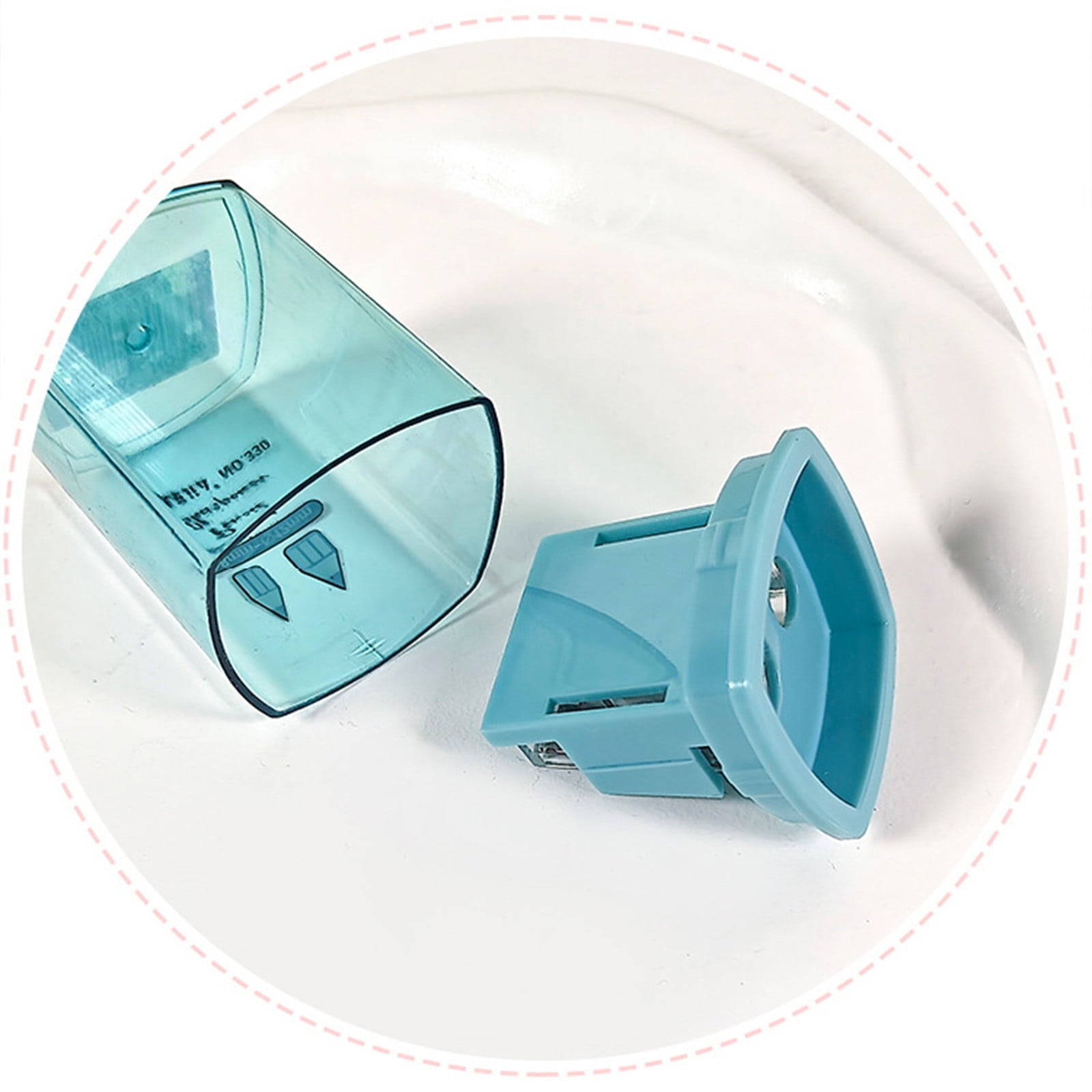 Clearance! Kbndieu Pencil Sharpener, Colored Pencil Sharpener Manual for Pencils and Crayon (2Pcs)