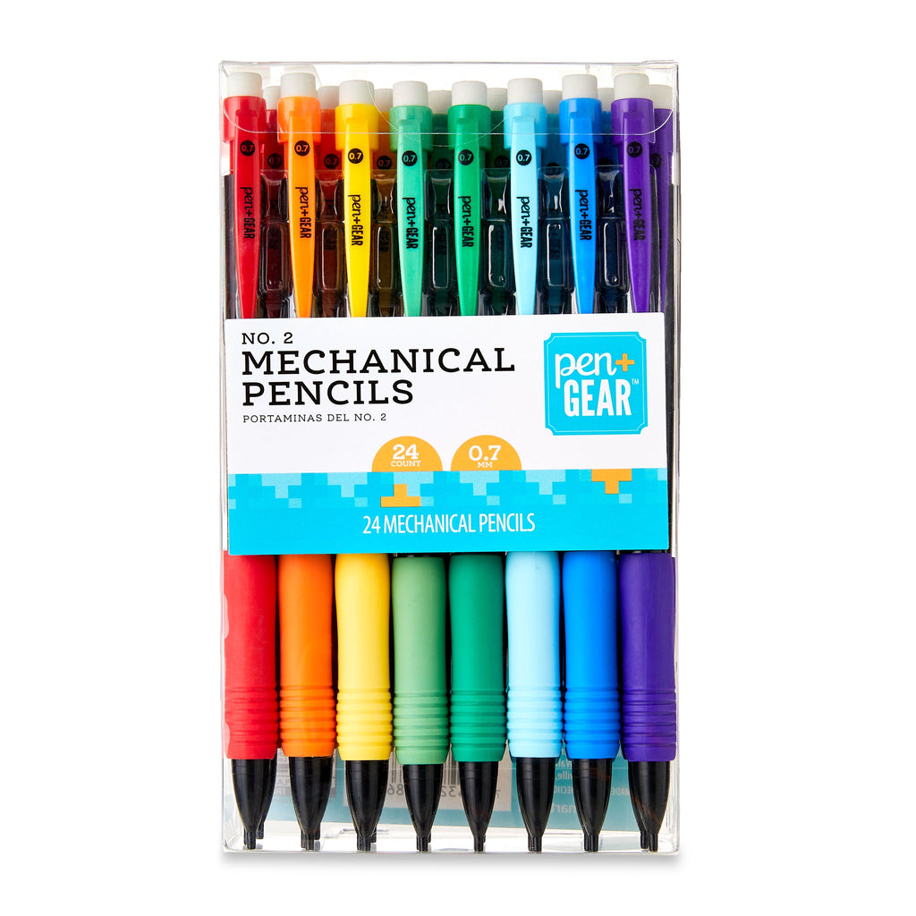 Pen+Gear #2 HB Mechanical Pencils, 0.7mm, 24 Count