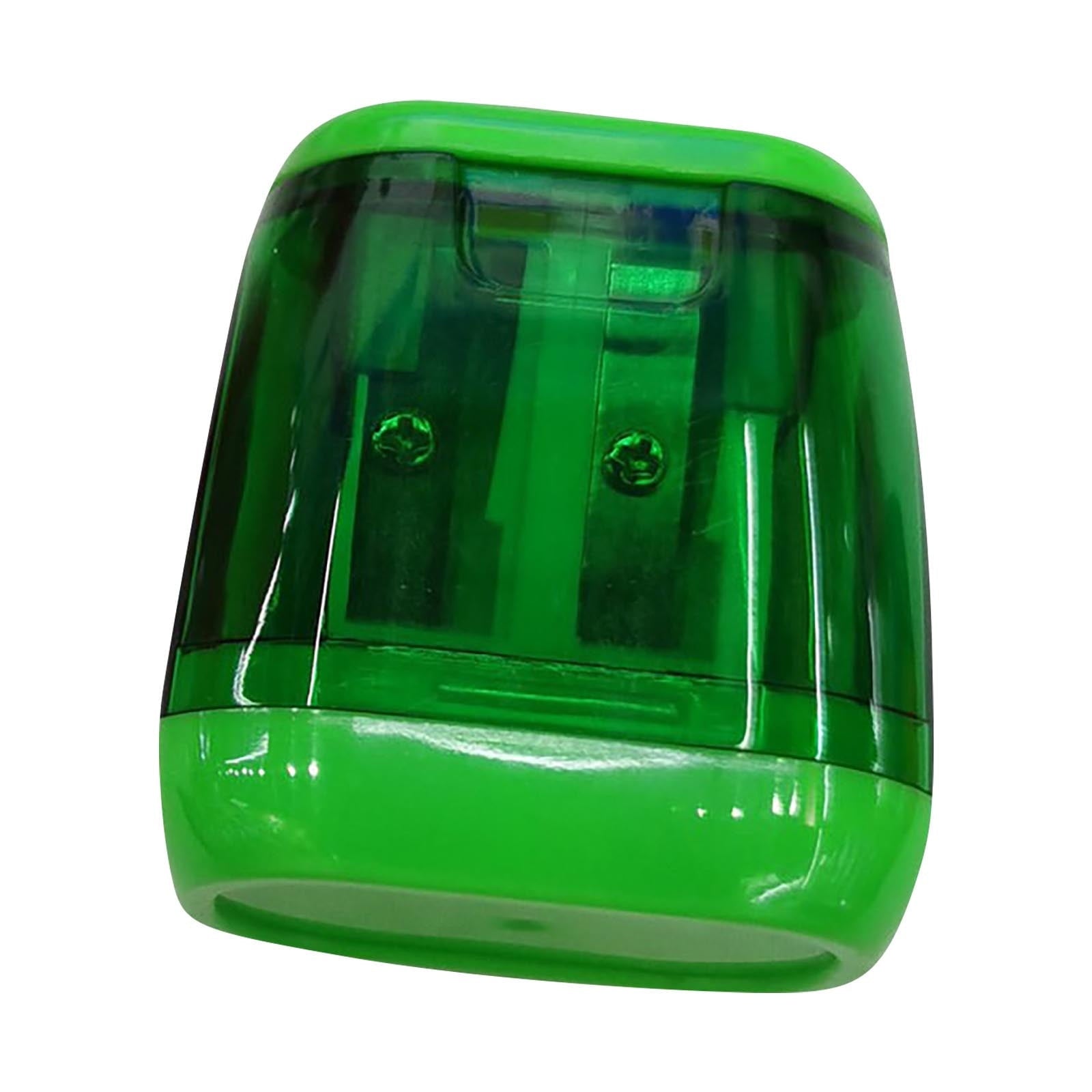 Chmadoxn Pencil Sharpeners Bulk Manual Pencil Sharpener with Lid Double Holes Handheld Pencil Sharpener for , Office and Home Supplies on Clearance