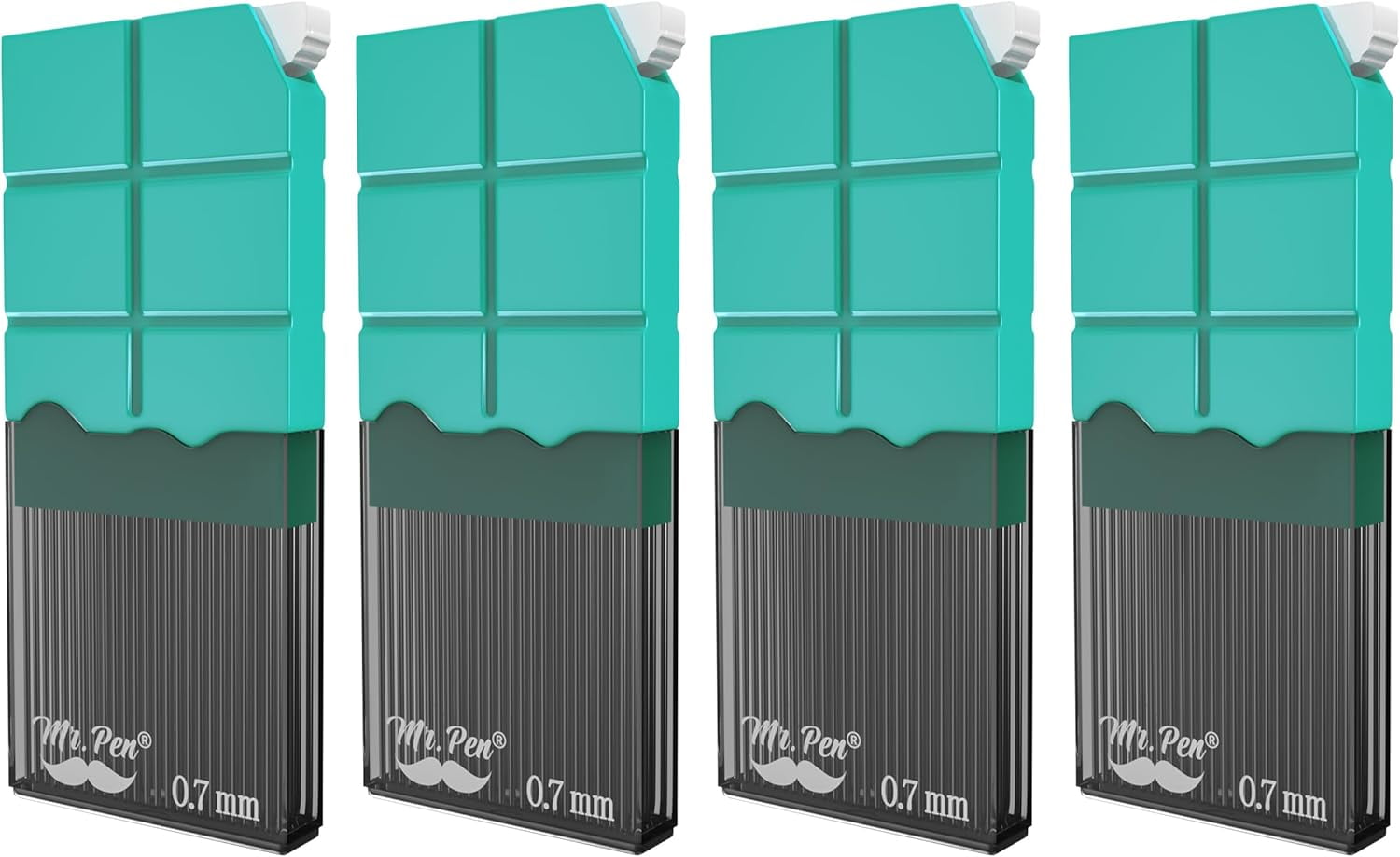 Mr. Pen- 0.7 Millimeter Lead Refills for Mechanical Pencils, 2B, 4 Pack, 480 PCS, 0.7 Lead Refills