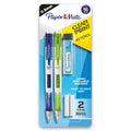 Paper Mate Clearpoint Mechanical Pencils Starter Kit, HB #2 Lead (0.9mm), Assorted Barrels, 2 Count