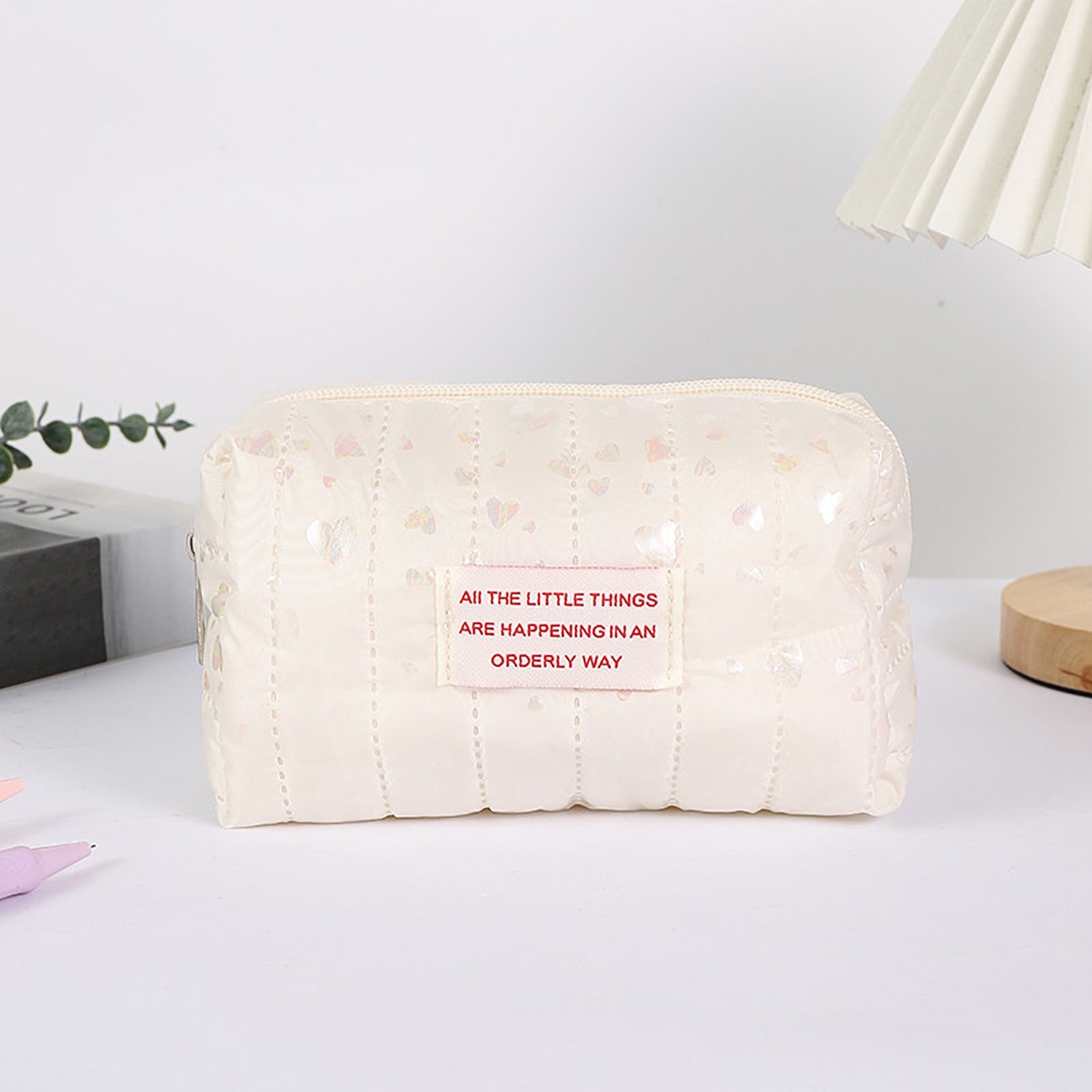 RXIRUCGD Multi-Compartment Pencil Pouch Large Capacity Stationery Case, Durable Oxford Cloth Pencil Case, Portable Organizer For Travel Office And University Organizer Supplies