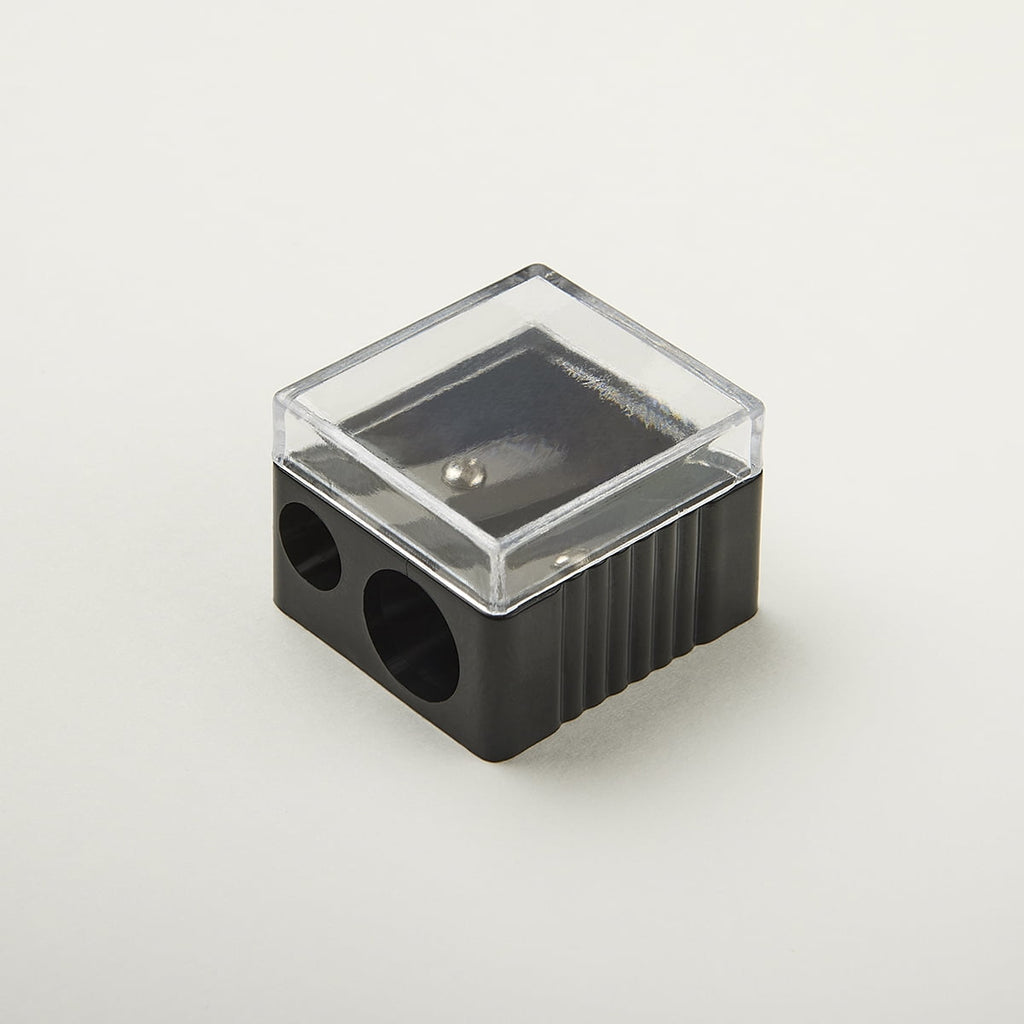 KINGART 2 Hole Plastic Pencil Sharpener