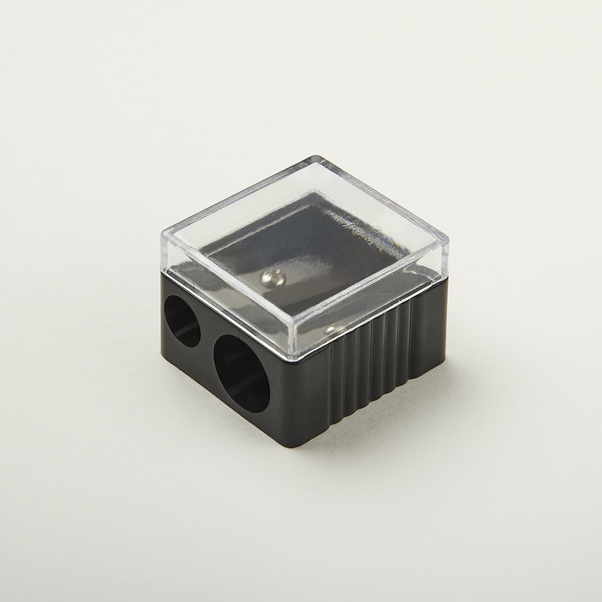 KINGART 2 Hole Plastic Pencil Sharpener