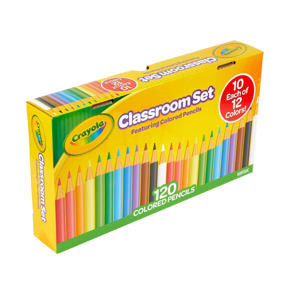 Crayola Classroom Set Colored Pencils, 120 Ct, Teacher Appreciation Week Gifts, Teacher Supplies, Beginner Child