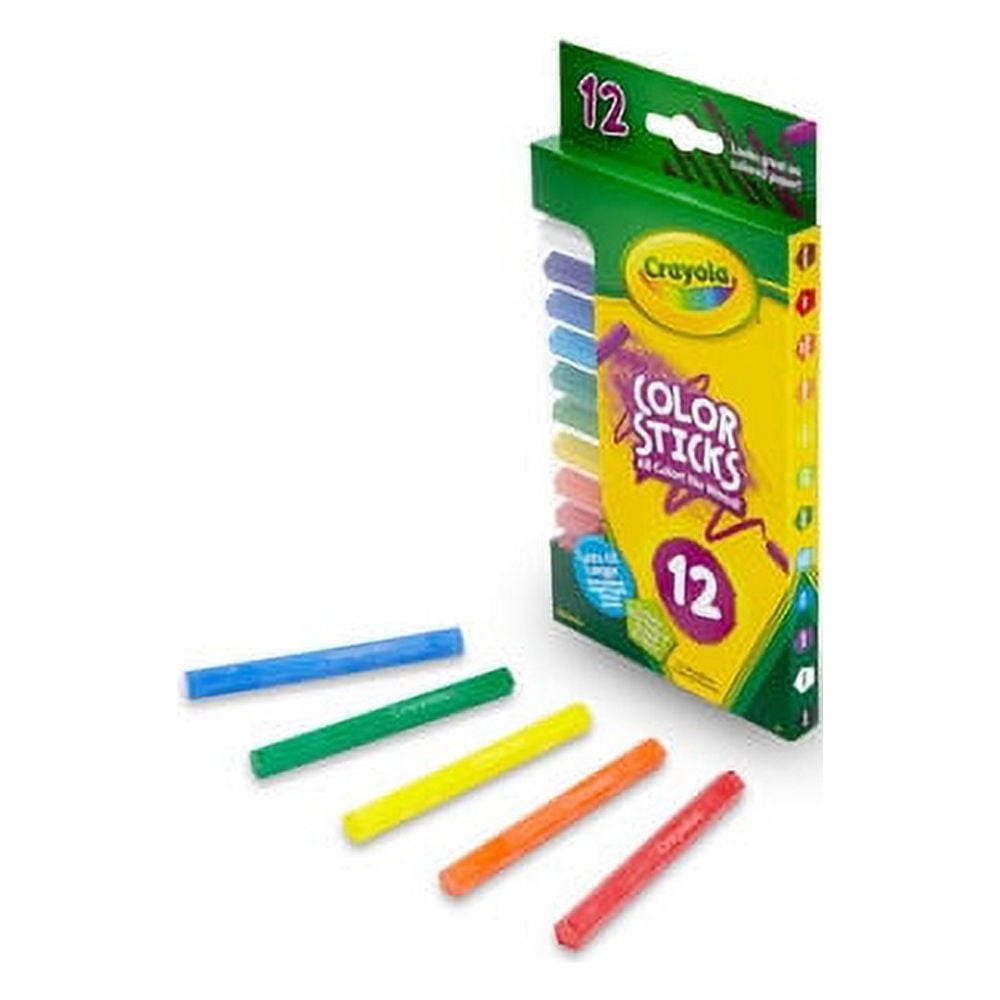 Crayola Color Sticks Colored Pencil Set, 12-Colors
