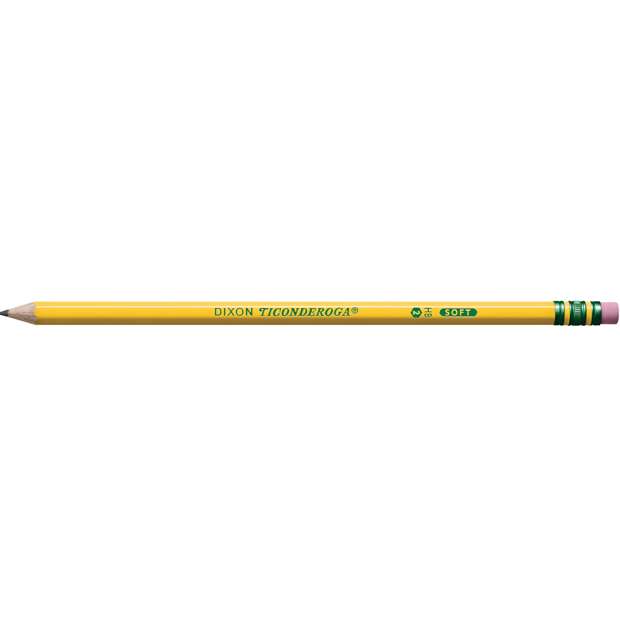Dixon Pencils, Pre-Sharpened, #2 HB Lead, 72 Count, 72 Pack