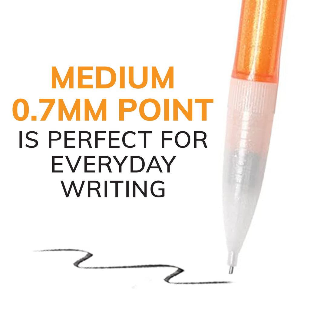 (2 pack) BIC Xtra Sparkle Mechanical Pencil, 0.7 mm, 24 Count