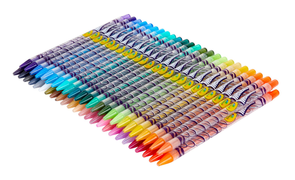 Crayola Twistables Colored Pencil Set (50ct), Kids Art Supplies, Basket Stuffers, Gifts for Kids 3+