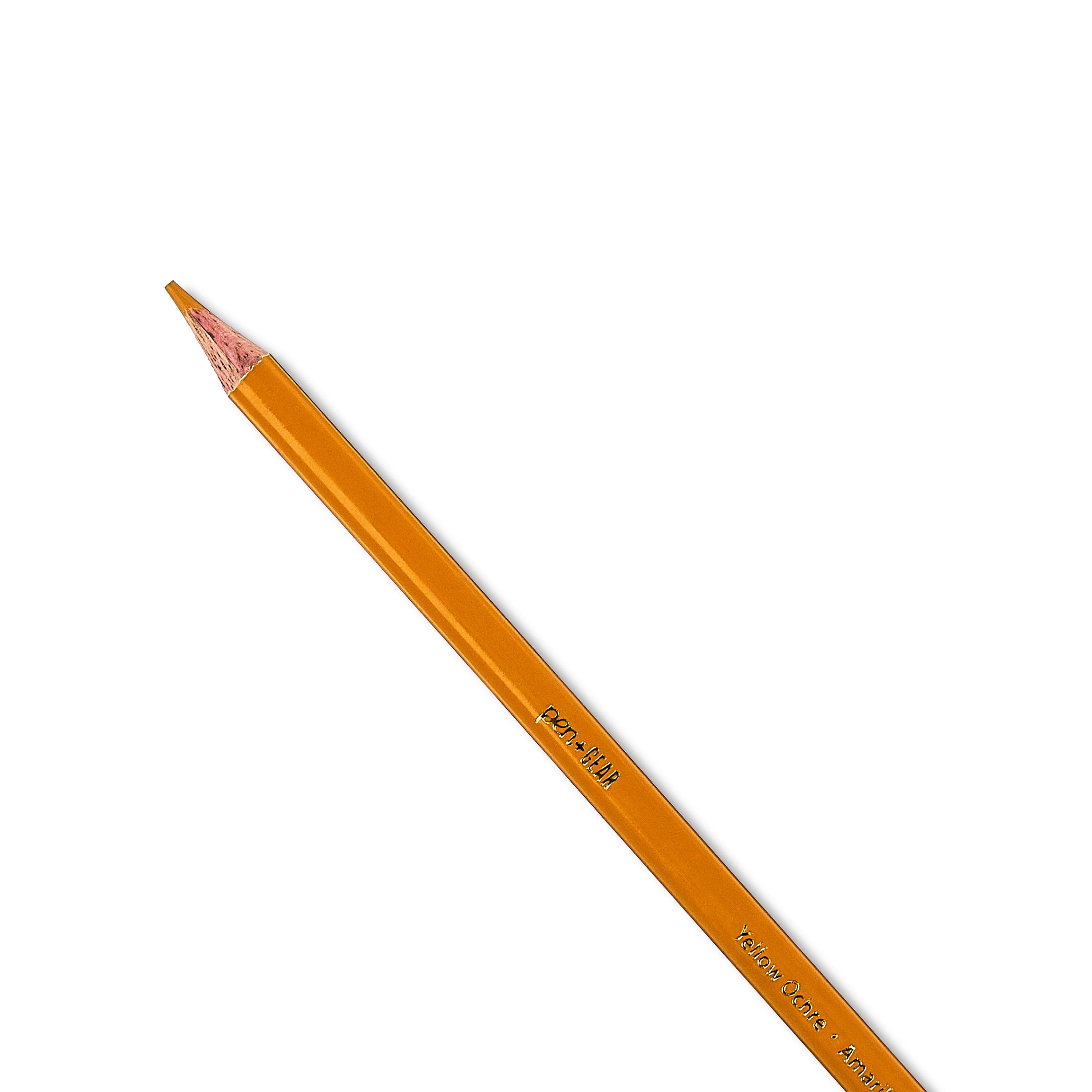 Pen+Gear Sharpened Colored Pencils, Assorted Colors, 24 Count