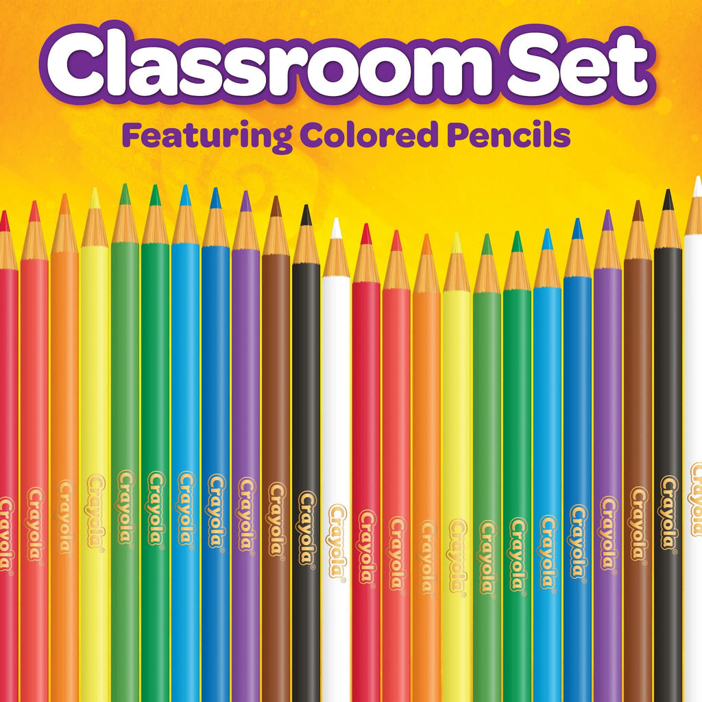Crayola Classroom Set Colored Pencils, 120 Ct, Teacher Appreciation Week Gifts, Teacher Supplies, Beginner Child