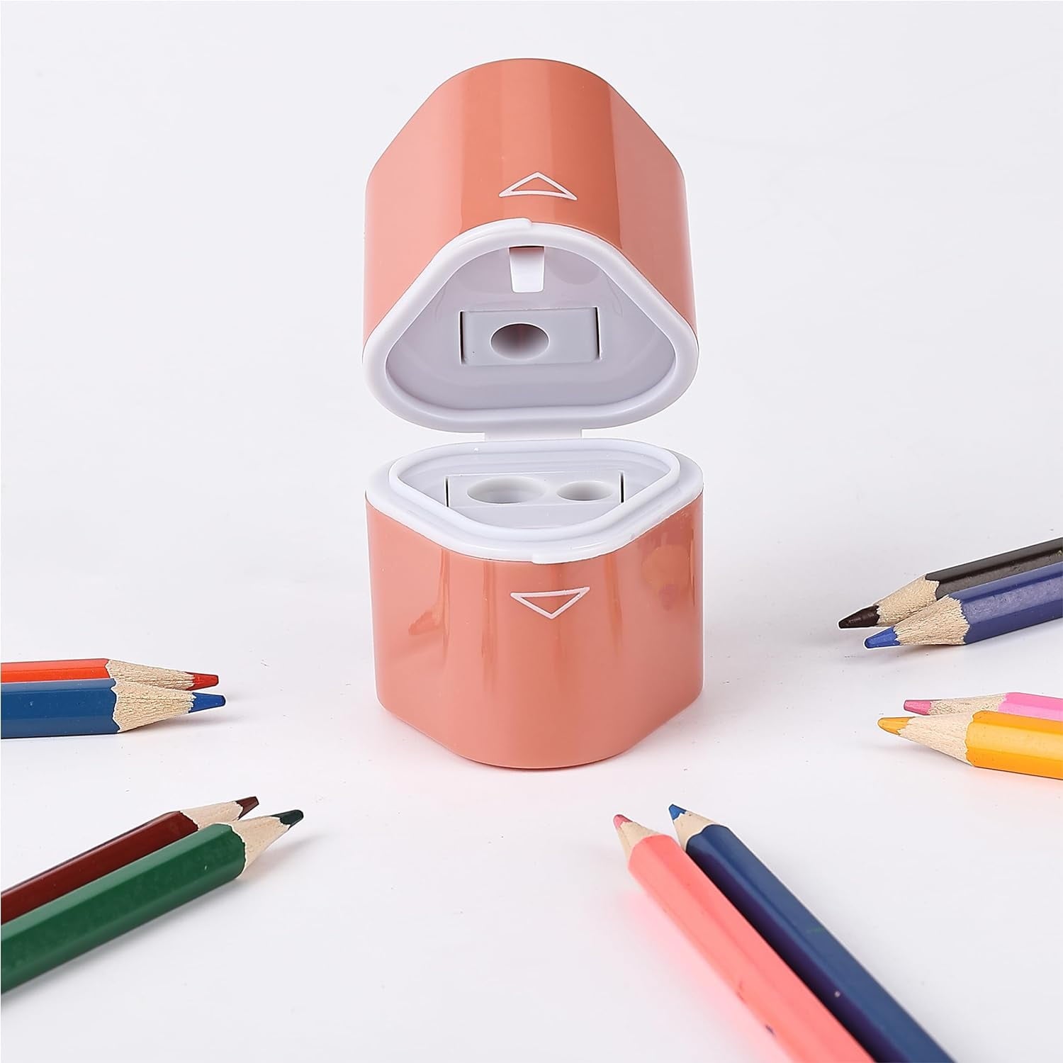 Mr. Pen- Pencil Sharpener for Colored Pencils, 3 Pack, 3 Hole, Pencil Sharpeners Manual, Handheld Pencil Sharpener