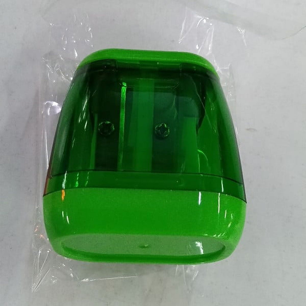 Guozer Pencil Sharpener for Classroom 1PCS Mini Pencil Sharpener Pencil Sharpener Double Hole Pencil Sharpener With Cover