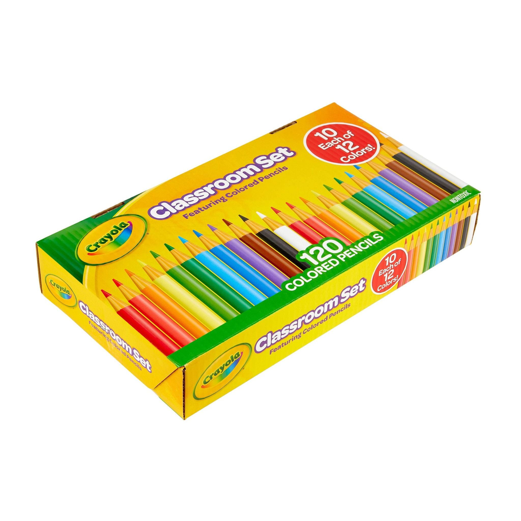 Crayola Classroom Set Colored Pencils, 120 Ct, Teacher Appreciation Week Gifts, Teacher Supplies, Beginner Child